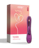 Carregue a imagem no visualizador da Galeria, Terri App Controlled Kinky Finger Tapping Rabbit Vibrator - Purple
