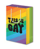 Lataa kuva gallerian katseluohjelmaan, This Is Gay Stripe Gift Bag
