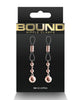 Charger l'image dans la visionneuse de la galerie, Pinces pour mamelons Bound D1 - Or rose
