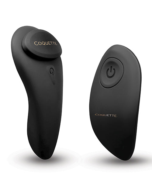 Coquette Il Vibratore Segreto per Mutandine - Nero/Oro Rosa