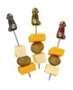Carica l'immagine nel visualizzatore Galleria, Glitterati Penis Hors Doeuvre Picks Set of 6 7 Inch

