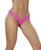 Cargue la imagen en el visor de la galería, Lace V Front Boy Short Hot Pink LG
