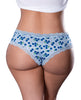 Load image into Gallery viewer, Sweet Treats Crotchless Boy Short w/Wicked Sensual Care Blueberry Lube - Blue QN
