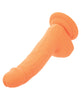 Indlæs billede i gallerifremviser, Silicone Studs Neon 6" Dildo - Orange
