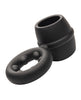 Carica l'immagine nel visualizzatore Galleria, Alpha Liquid Silicone Dual Magnum Ring - Black
