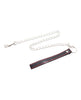 Load image into Gallery viewer, Plesur PVC Leash - Black w/Red
