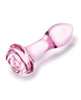 Load image into Gallery viewer, Glas 3 pc Rosebud Butt Plug Set - Pink
