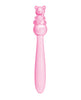 Cargue la imagen en el visor de la galería, Glass Menagerie Teddy Glass Dildo Pink Borosilicate

