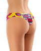 Load image into Gallery viewer, Mememe Intrigue Kissberry Printed Thong MD
