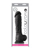 Load image into Gallery viewer, ColourSoft 8" Soft Dildo - Black
