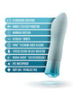 Load image into Gallery viewer, Blush Oh My Gem Ardor Aquamarine Vibrator Internal And External Stimulation
