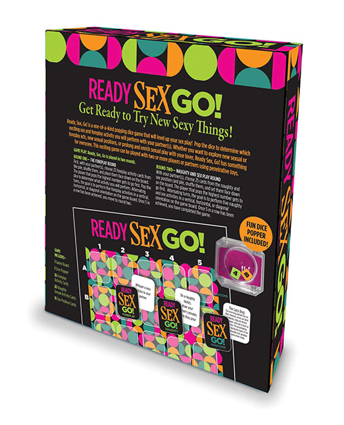 Ready Sex Go Game Popping Dice for Couples Foreplay