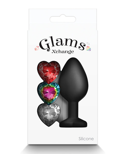 Glams Xchange Herz Edelstein - Mittel