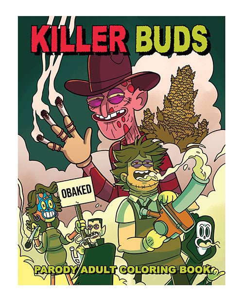 Wood Rocket Killer Buds Volwassen Kleurboek