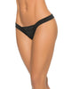 Load image into Gallery viewer, V Strap Thong Black Small Medium Wet Look V Shape Straps
