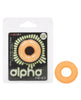 Indlæs billede i gallerifremviser, Alpha Liquid Silicone Glow in the Dark Prolong Cock Ring - Medium
