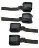 Cargue la imagen en el visor de la galería, Bedroom Bliss Lover&#39;s Bed Restraint System - Black
