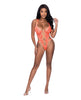 Carica l'immagine nel visualizzatore Galleria, Rude Awakening Strappy Teddy Orange S/M
