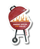 Afbeelding laden in Galerijviewer, Grillin Chillin Sticker - Pack of 3
