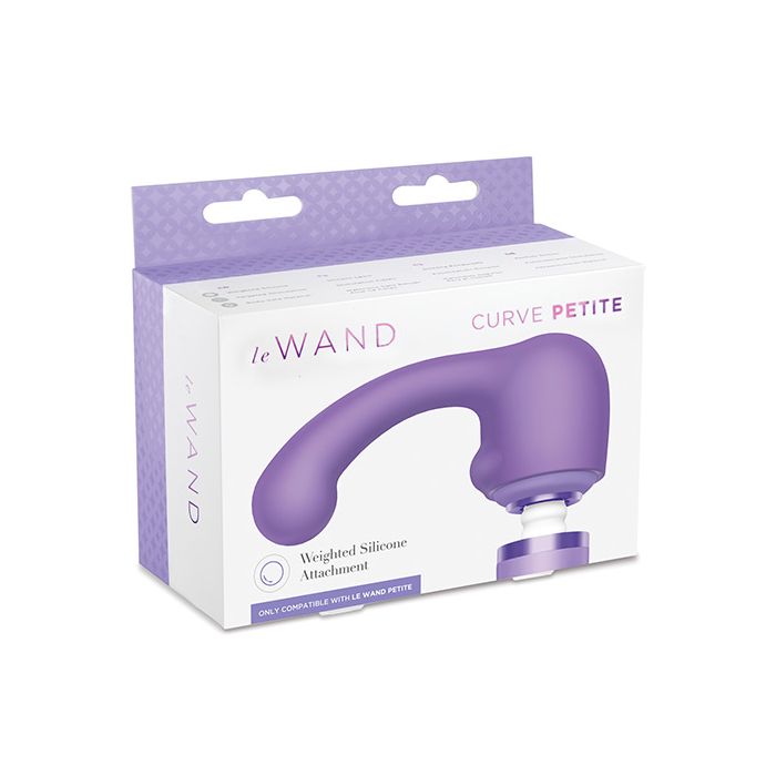 Le Wand Curve Petite accesorio de silicona con peso