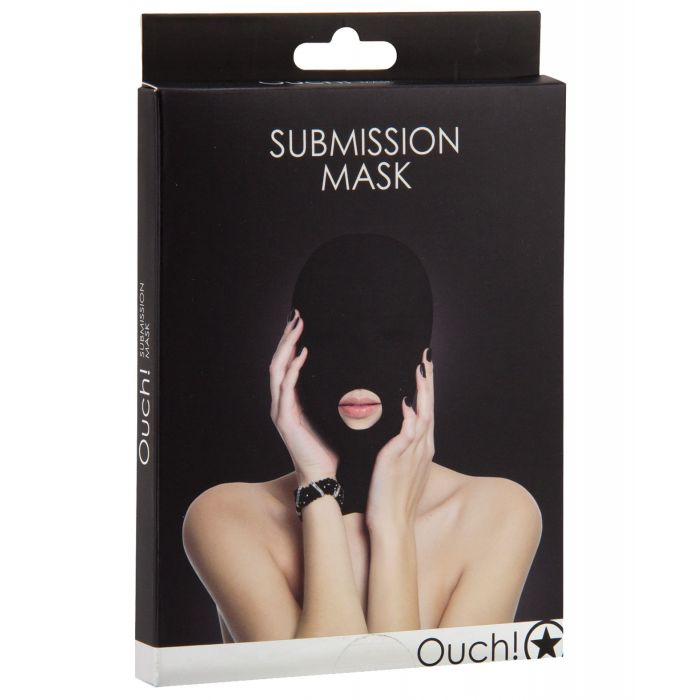 Shots Ouch Submission Mask - Black