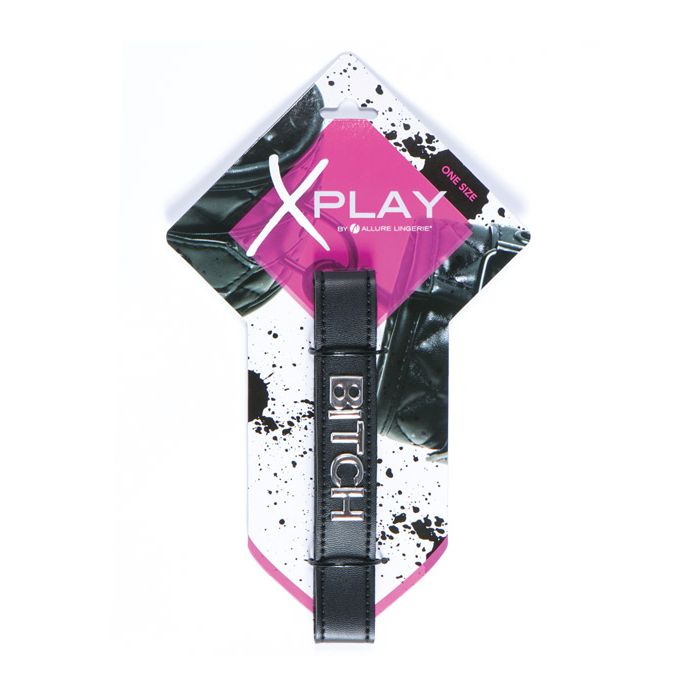 XPlay Talk Dirty to Me Collar - Bitch