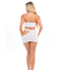 Încărcați imaginea în vizualizatorul Galerie, Pink Lipstick Femme Seamless Bandeau &amp; Skirt White O/S
