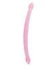 Carica l'immagine nel visualizzatore Galleria, Shots RealRock Crystal Clear 17" Double Dildo - Pink
