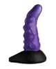 Load image into Gallery viewer, Creature Cocks Orion Invader Veiny Space Alien Silicone Dildo - Purple/Black

