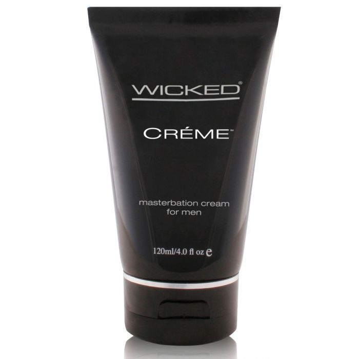 Wicked Sensual Care Creme Stroking And Massage Cream Coconut Almond Oil 4 Oz