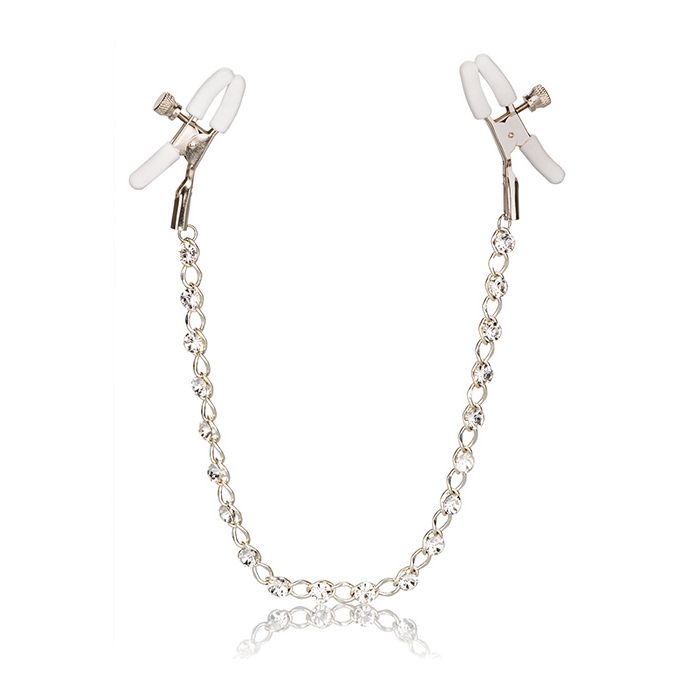 Nipple Play Crystal Nipple Clamps - Clear