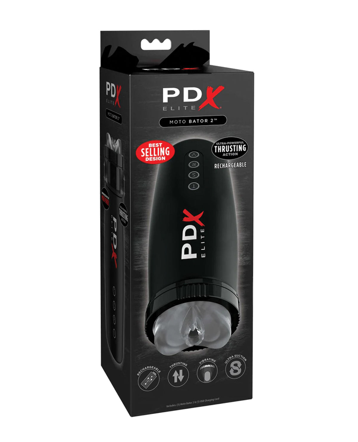 PDX Elite Moto Masturbador 2