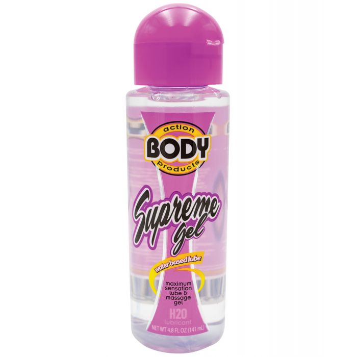 Body Action Supreme Gel a Base d'Acqua - Bottiglia da 4.8 oz