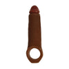Load image into Gallery viewer, Curve Toys Jock Enhancer 2" Extender w/Ball Strap - Chocolate

