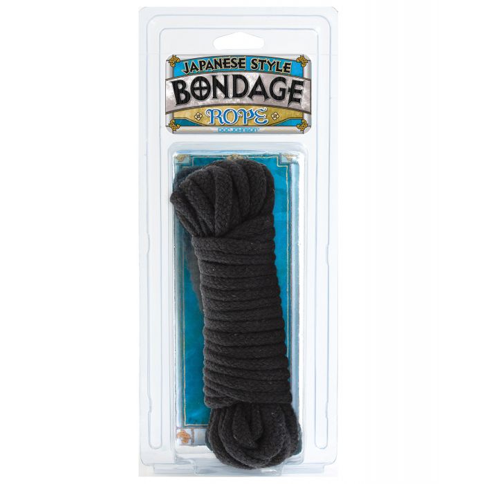 Japanese Style Bondage Cotton Rope - Black