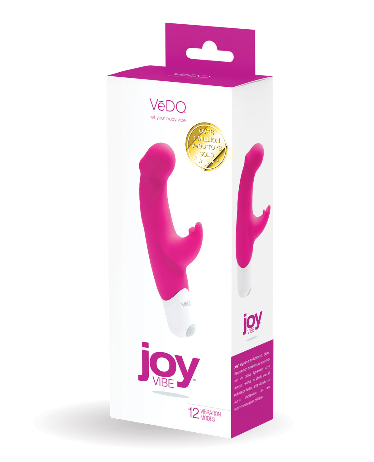 VeDO Joy Mini Vibe - Hot in Bed Rose