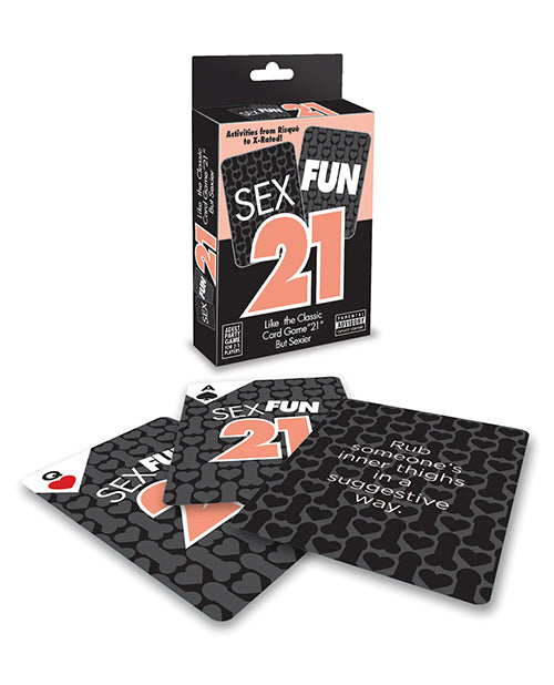 Sex Fun 21 Card Game With Sexy Activities For Adults