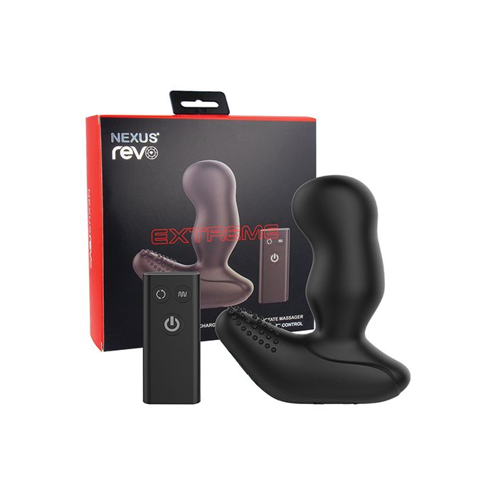 Nexus Revo Extreme Rotating Prostate Massager Black