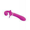 Bild in den Galerie-Viewer laden, Pretty Love Valerie Vibrating Strapless Strap On Fuchsia
