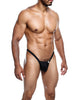 Załaduj obraz do przeglądarki galerii, Male Basics Y Buns Thong Black SM

