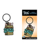 Afbeelding laden in Galerijviewer, Wood Rocket Eat A Bag of Dicks Keychain - Tan

