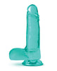 Afbeelding laden in Galerijviewer, Blush B Yours Plus 7" Rock n Roll Dildo - Teal
