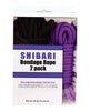 Load image into Gallery viewer, Plesur Cotton Shibari Bondage Rope 2 Pack - Black/Purple

