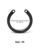 Indlæs billede i gallerifremviser, Cock Cage U-Ring #5 - Black
