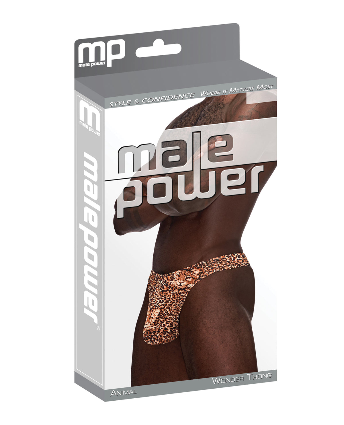 Tanga Maravilla Poder Masculino Estampado Animal S/M