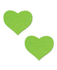 Load image into Gallery viewer, Pastease Heart - Glow in the Dark Green O/S
