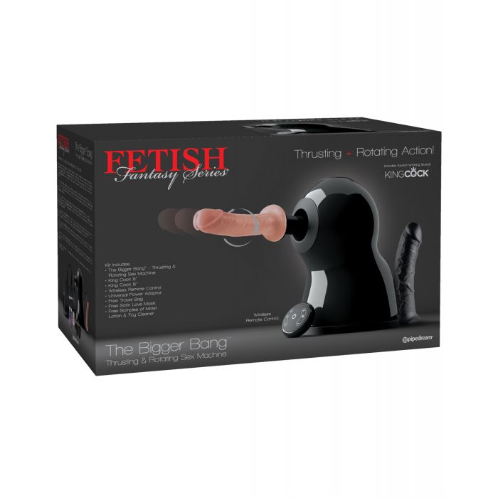 Série Fetish Fantasy la Plus Grande Bang Machine à Sexe Poussante et Rotative