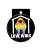 Carica l'immagine nel visualizzatore Galleria, 3" Button Female - Love Wins
