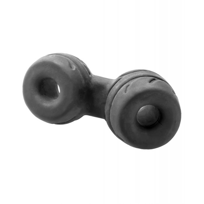 Perfect Fit SilaSkin Cock & Ball Ring - Black
