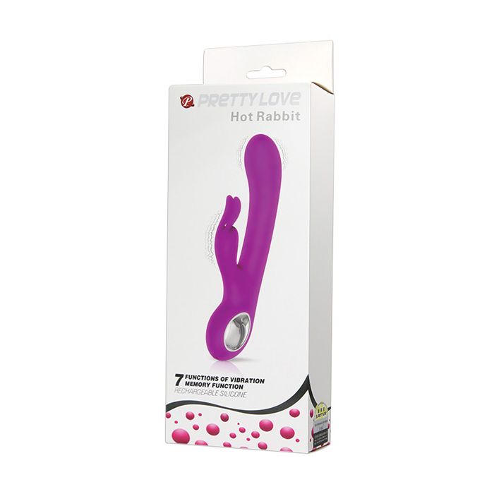 Pretty Love Hot Rabbit - 7 Function Fuchsia